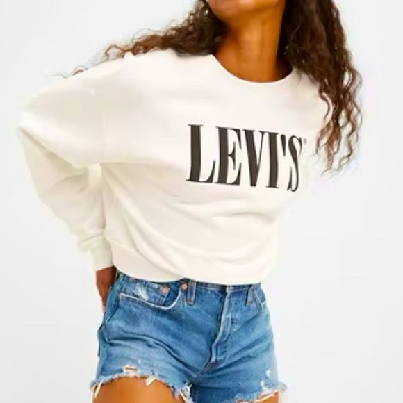 Levi’s 501 Original Denim Jean Cut Off Short High Rise Waist - Picture 1 of 5